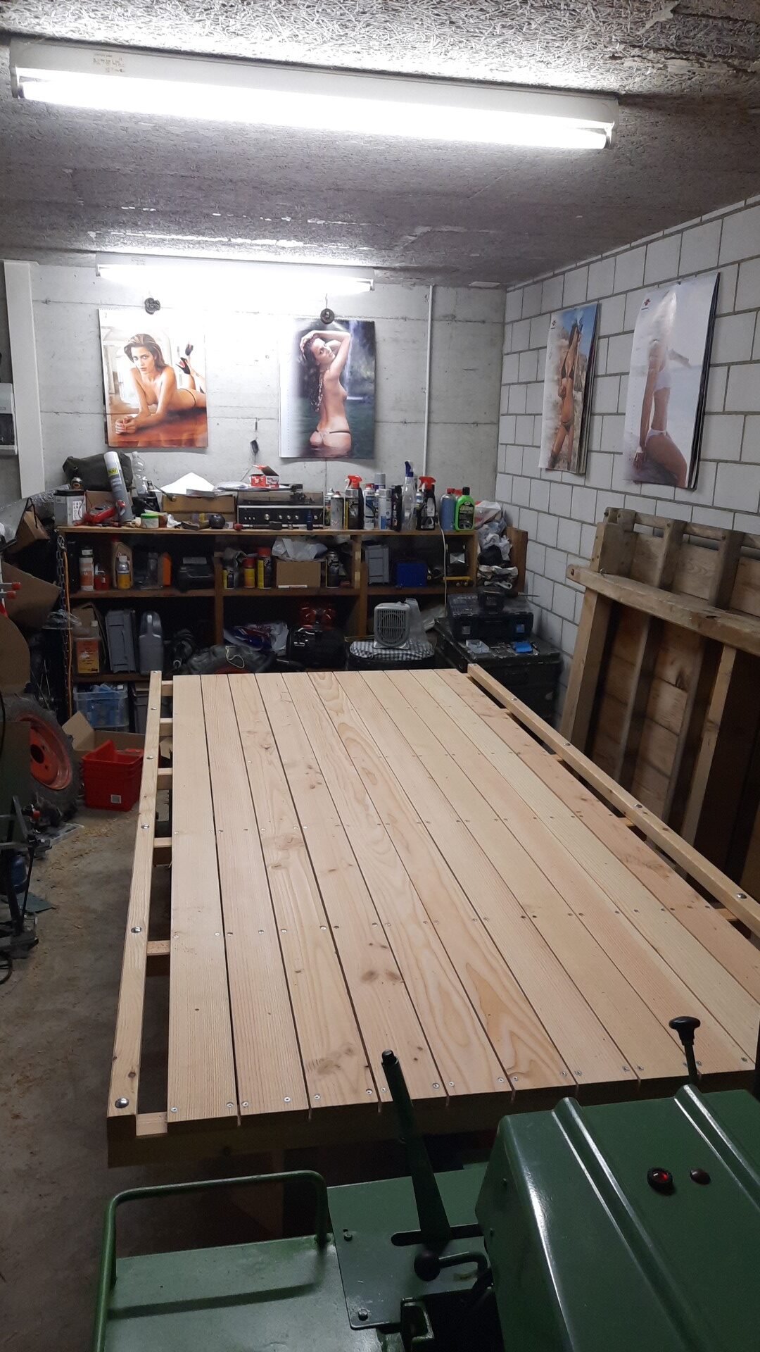 Schilter 1000, Brücke frisch