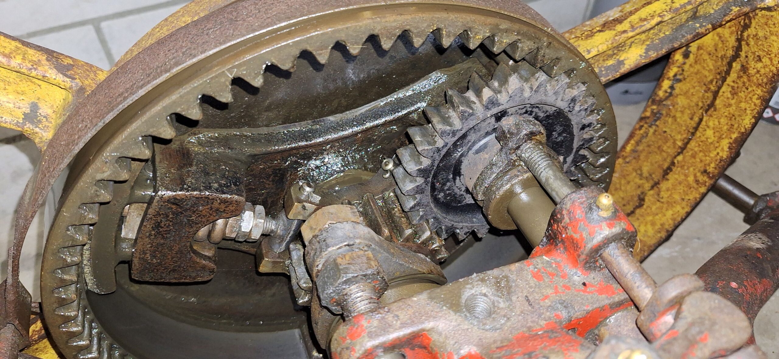 Aecherli Standard, Antrieb auf Rad