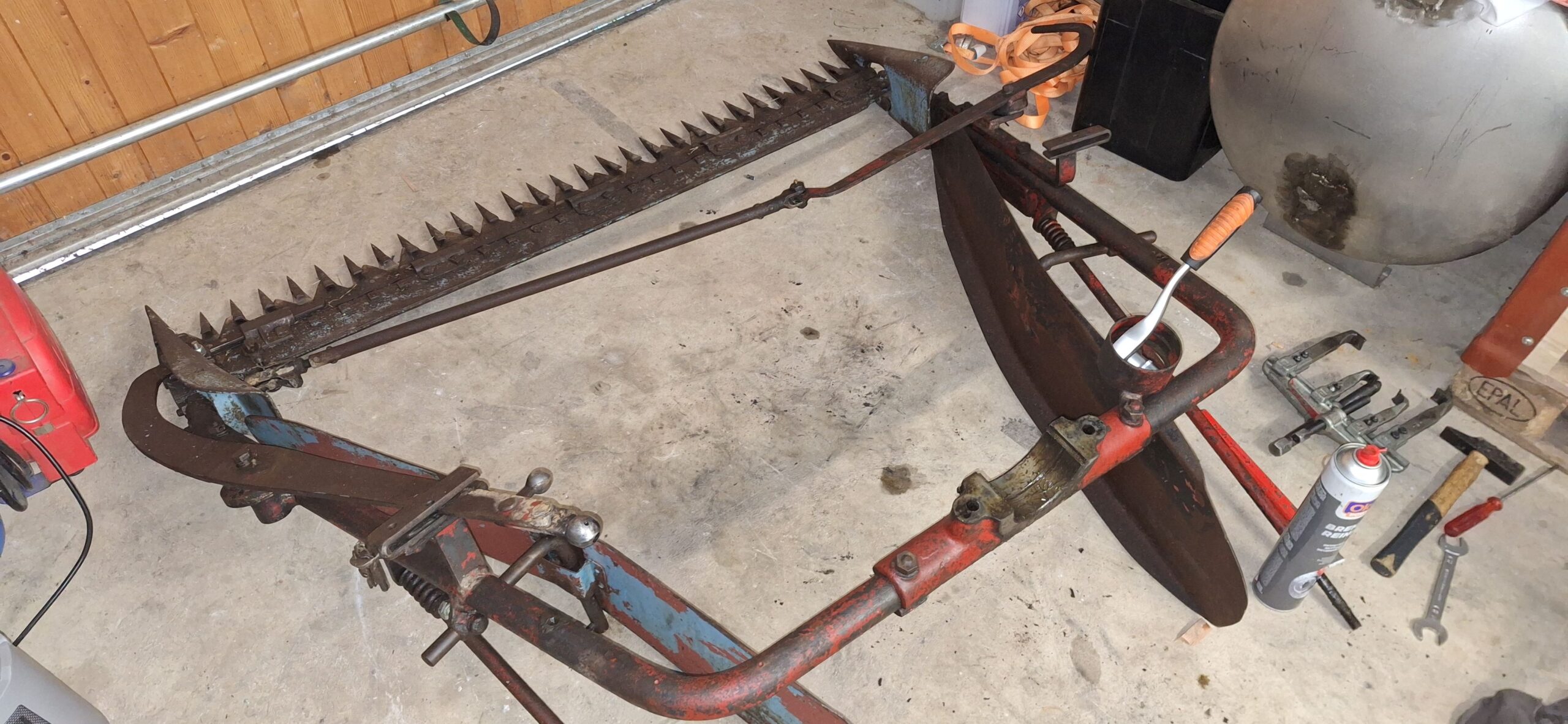 Aecherli Standard, Mähbalken